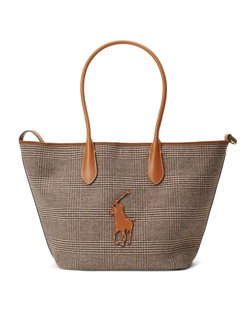 Ralph Lauren Mittelgroße Bellport Tote Bag - Nude Nude