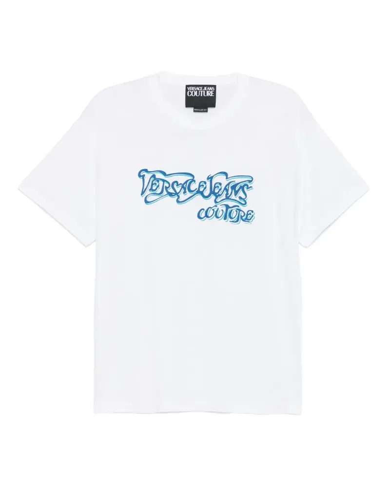 Versace Jeans logo-print T-shirt - Weiß Weiß