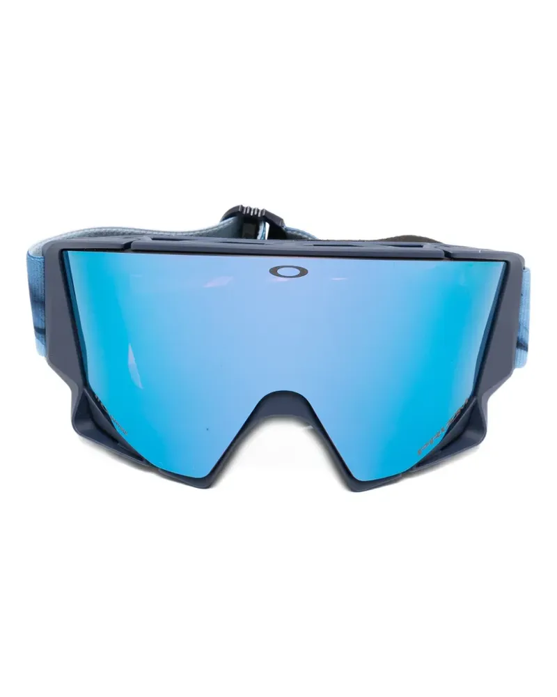 Oakley Flow Scape Skibrille mit Logo-Print - Blau Blau