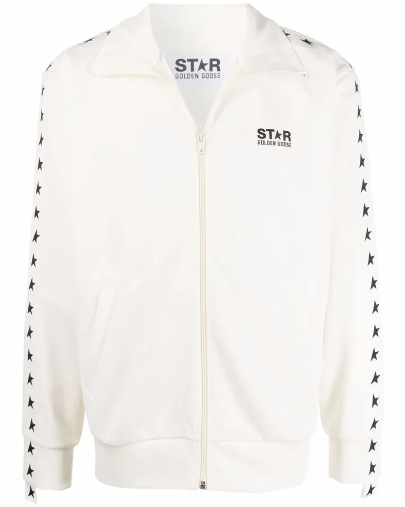 Golden Goose Star Collection Sportjacke - Weiß Weiß