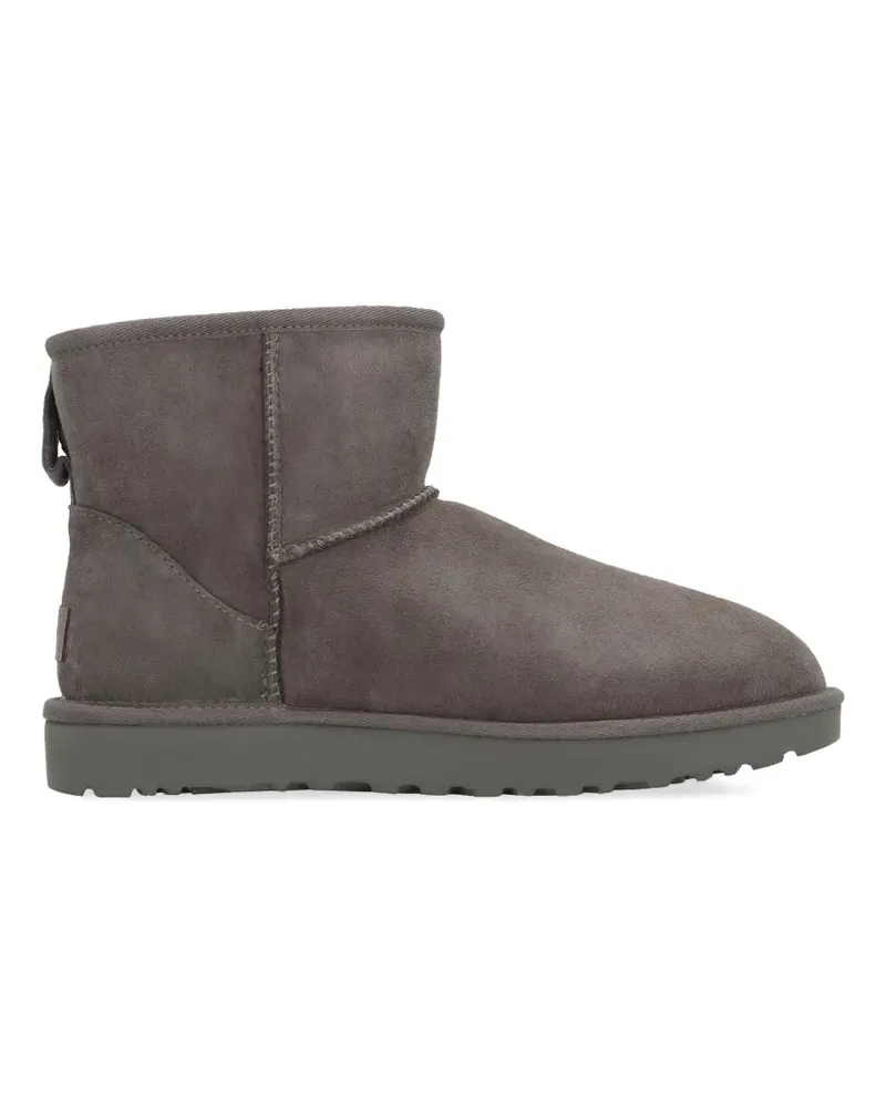 UGG Classic Mini II Stiefel mit Logo-Patch - Grau Grau
