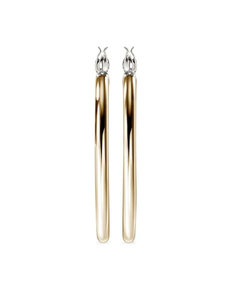 John Hardy 14kt Gelbgoldohrringe - Silber Silber