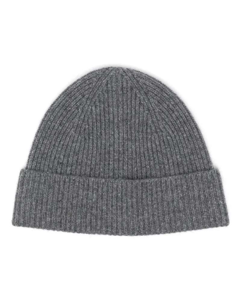 James Perse Klassische Beanie - Grau Grau