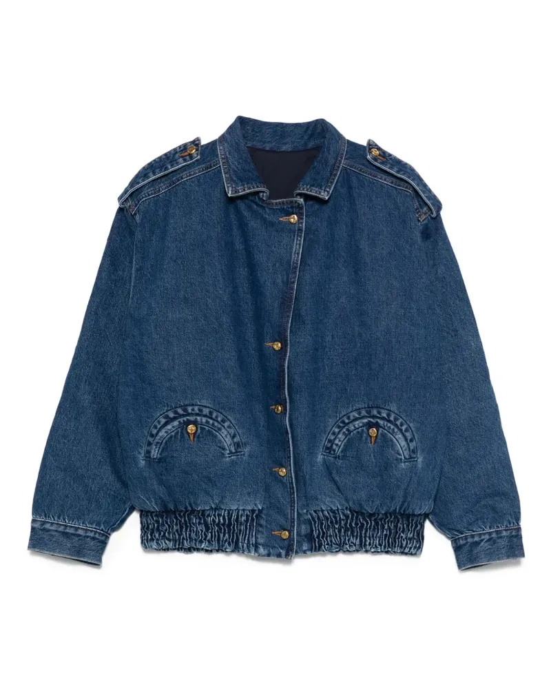 Blazé Milano Jeansjacke mit elastischen Taschen - Blau Blau