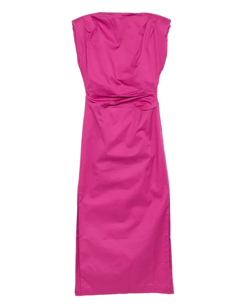 Acler Bepton Midikleid - Rosa Rosa