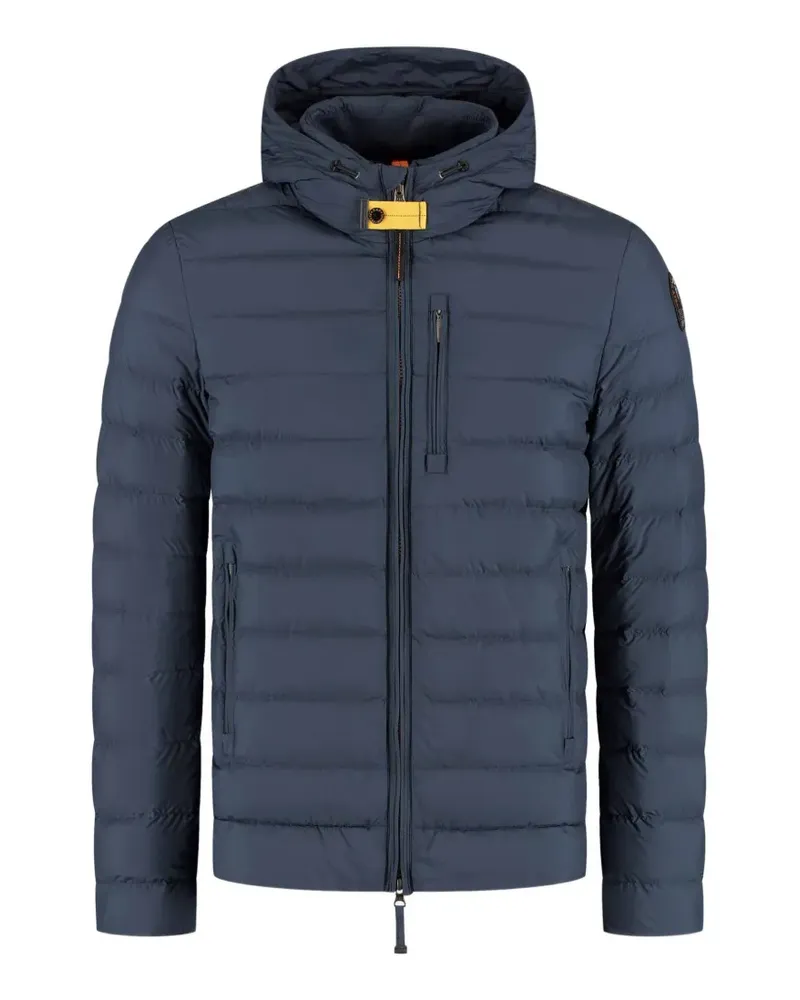 Parajumpers Gesteppte Kapuzenjacke - Blau Blau