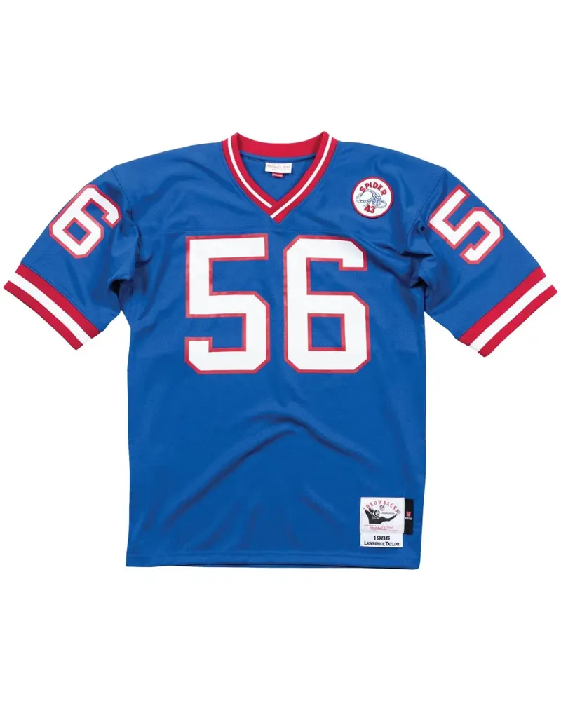 Mitchell & Ness NFL New York Giants 1986 Lawrence Taylor Trikot - Blau Blau