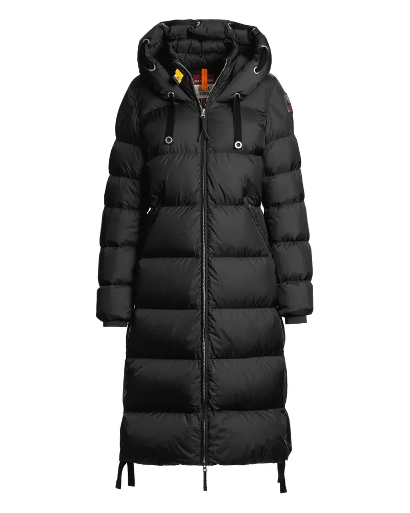 Parajumpers Gefütterter Kapuzenmantel - Schwarz Schwarz