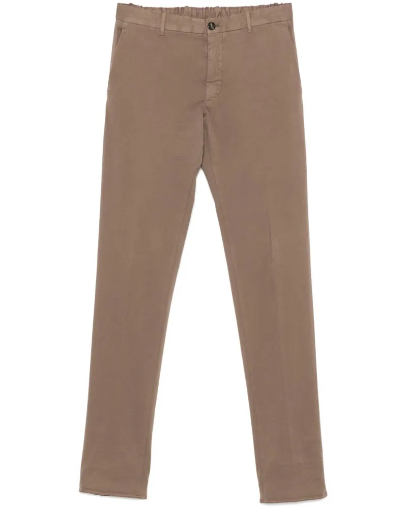 Incotex Schmale Hose - Braun Braun