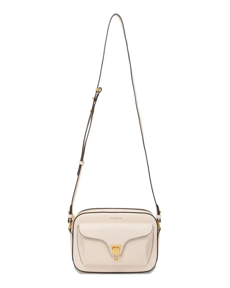 Coccinelle Umhängetasche mit Logo - Weiß Weiß