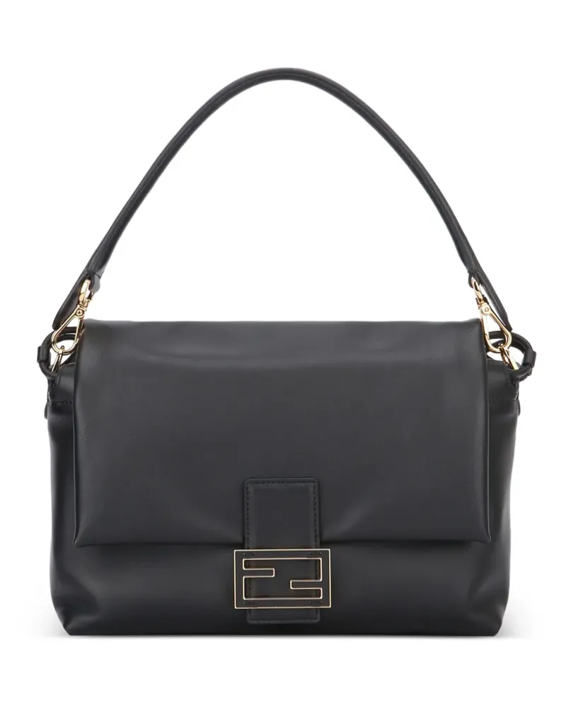 Fendi Mamma Baguette Schultertasche - Schwarz Schwarz