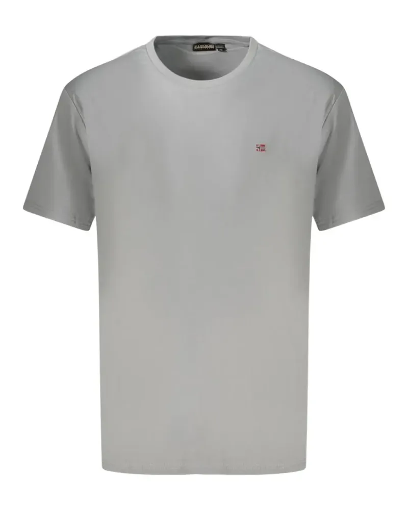 Napapijri logo short-sleeve T-Shirt - Grau Grau