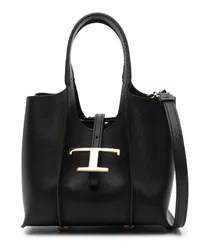 TOD'S T Timeless Mini-Tasche Schwarz