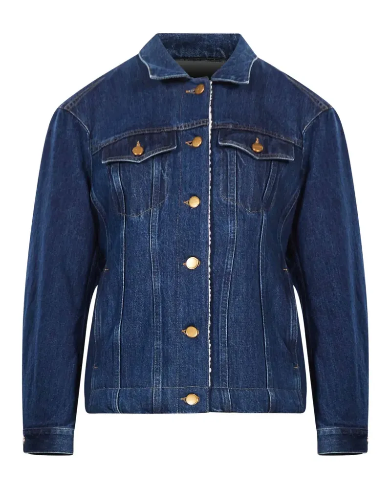 Jil Sander button-up denim jacket - Blau Blau