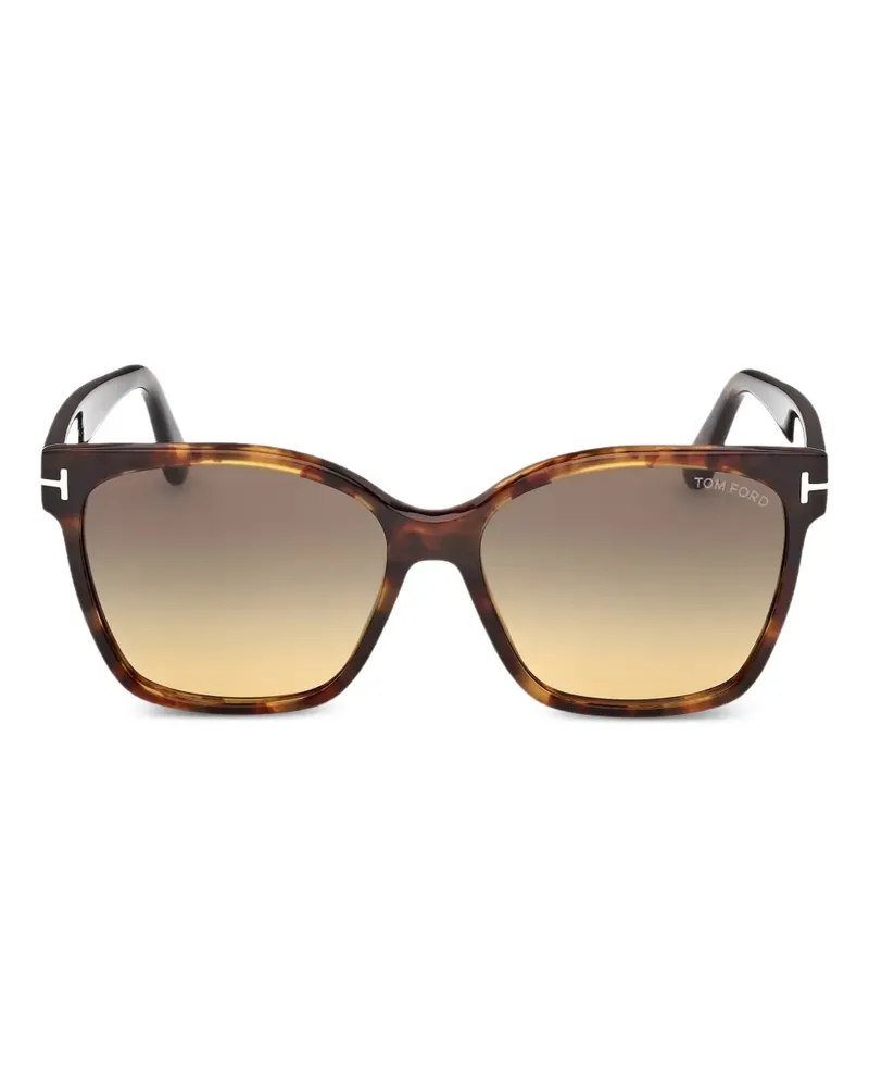 Tom Ford Cat-Eye-Sonnenbrille - Braun Braun