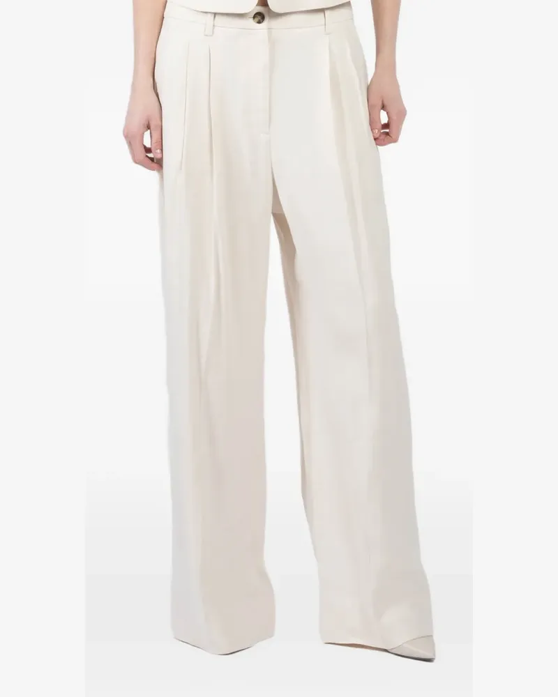 A.L.C. pleated trousers - Nude Nude