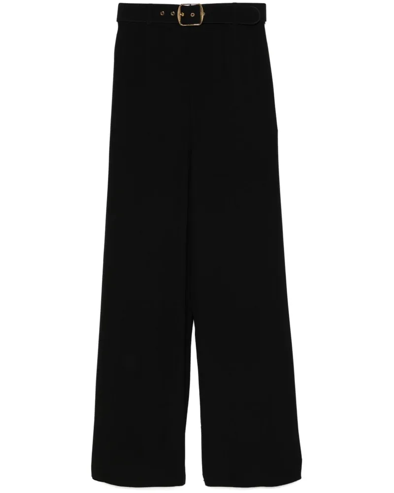 Zimmermann Weite Hose mit Gürtel - Schwarz Schwarz