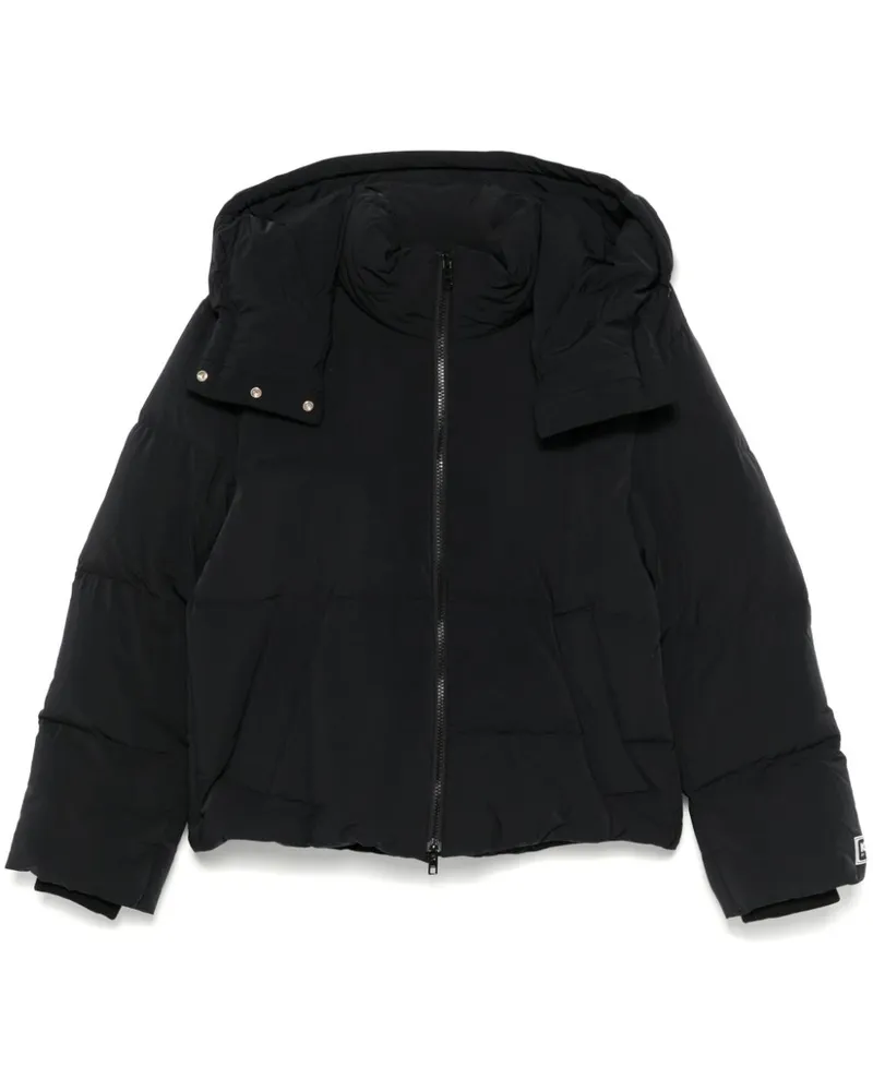 Kenzo Gesteppte  Weave Jacke - Schwarz Schwarz