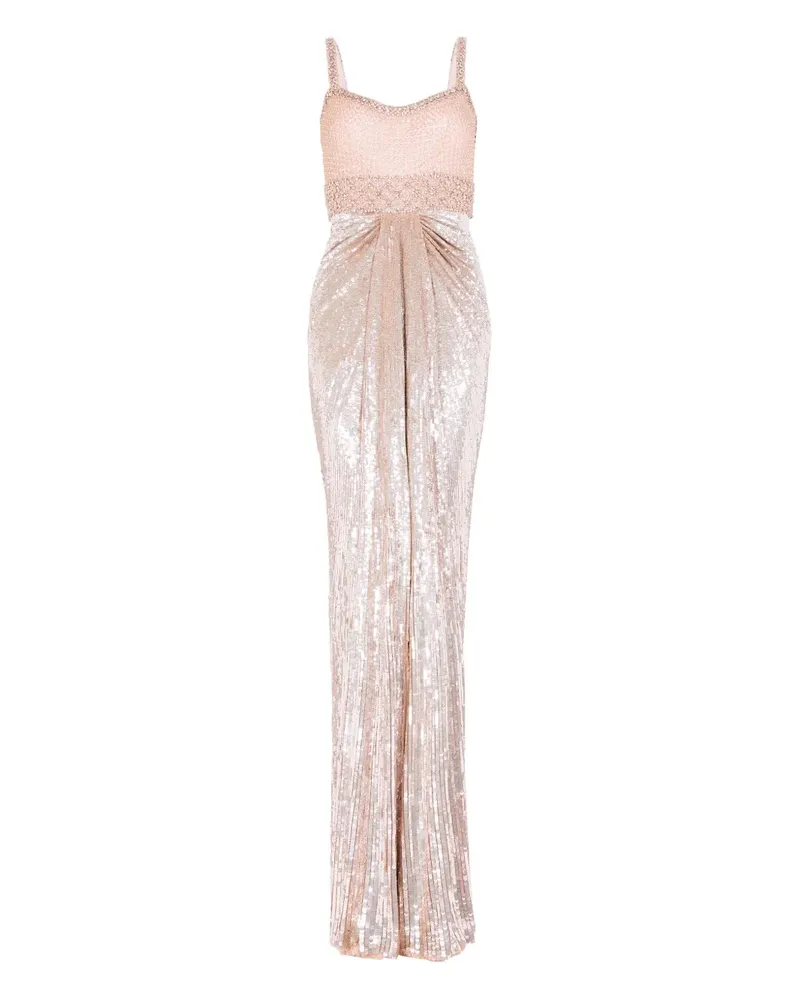 Jenny Packham Only You Maxikleid - Rosa Rosa