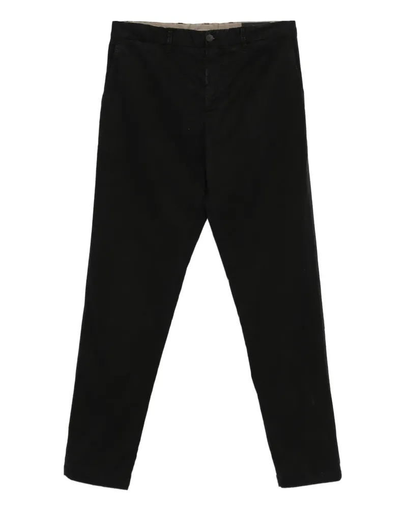PLAN C Jack Hose aus Twill - Schwarz Schwarz