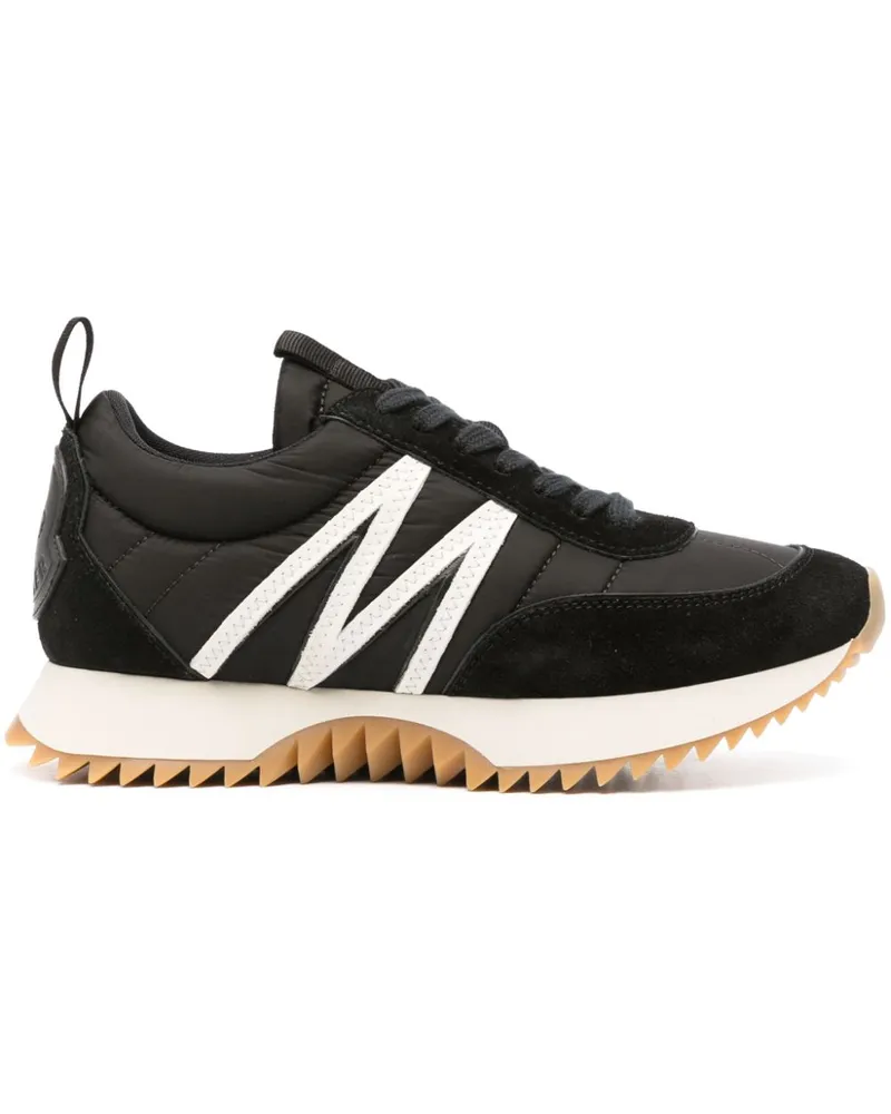 Moncler Gesteppte Pacey Sneakers - Schwarz Schwarz
