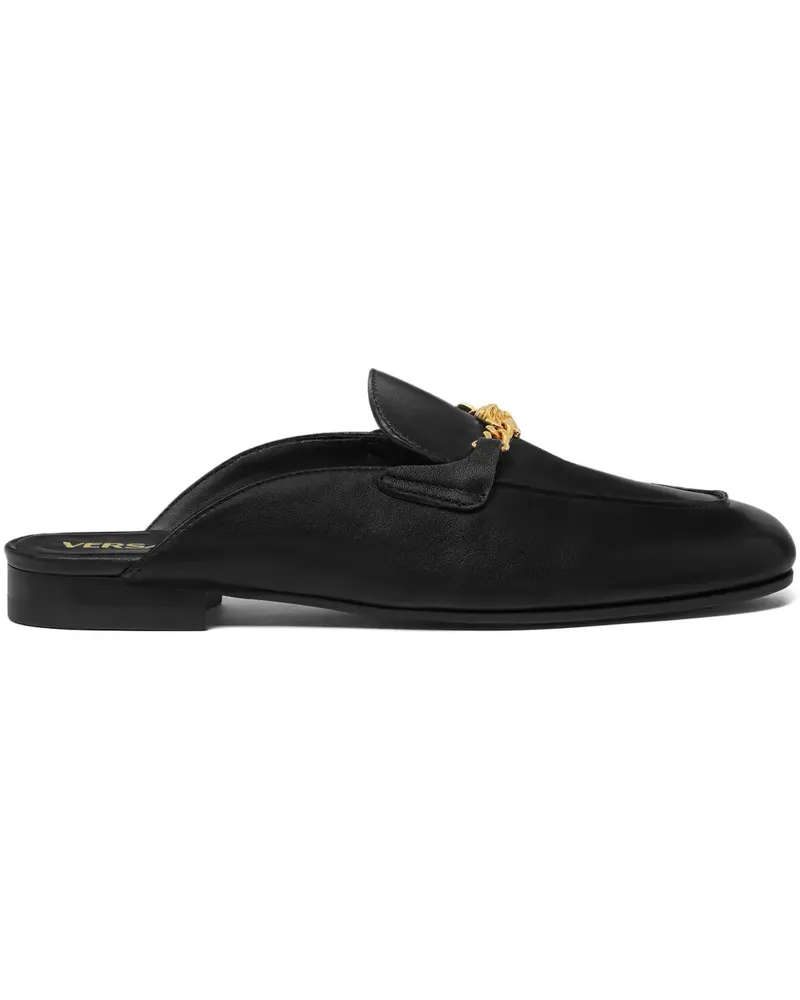 Versace Medusa leather mules - Schwarz Schwarz