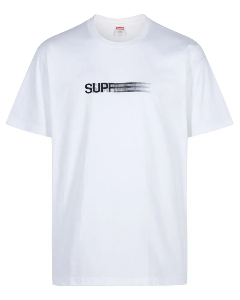 Supreme Being Motion Logo SS23 - Black T-Shirt - Weiß Weiß