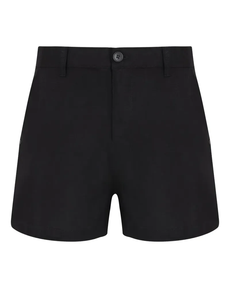 Osklen Klassische Chino-Shorts - Schwarz Schwarz