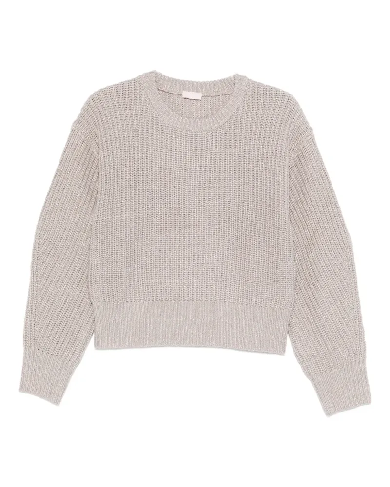 Liu Jo Pullover mit Lurex-Detail - Nude Nude