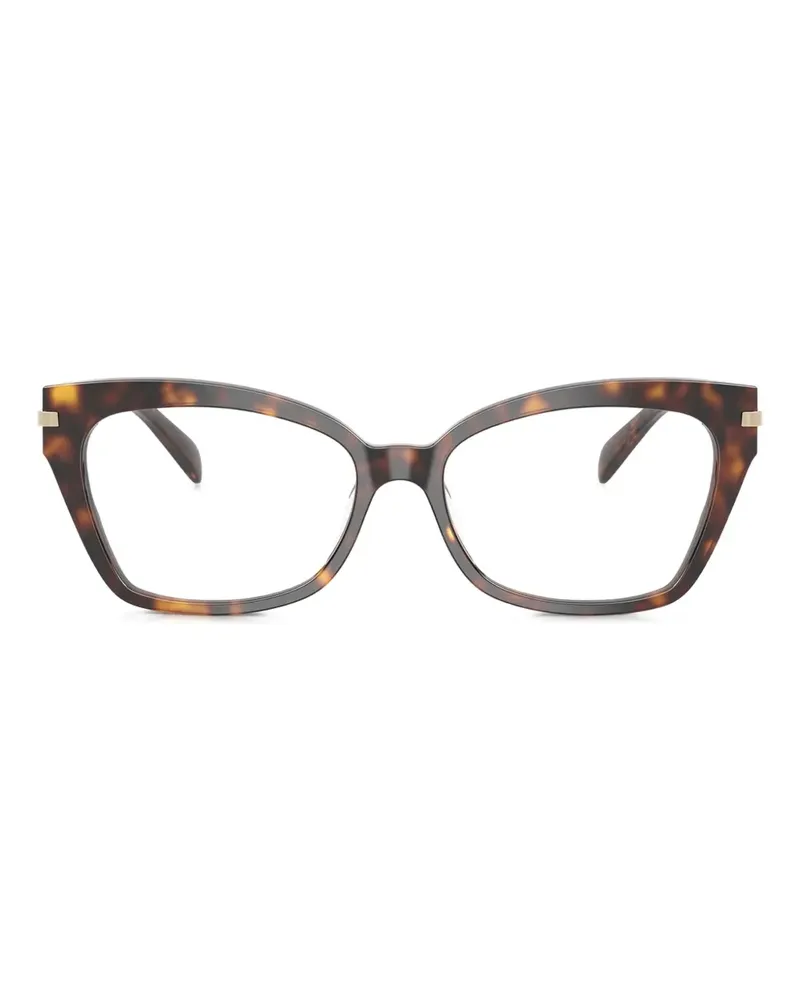 Michael Kors Montego Bay Cat-Eye-Brille - Braun Braun