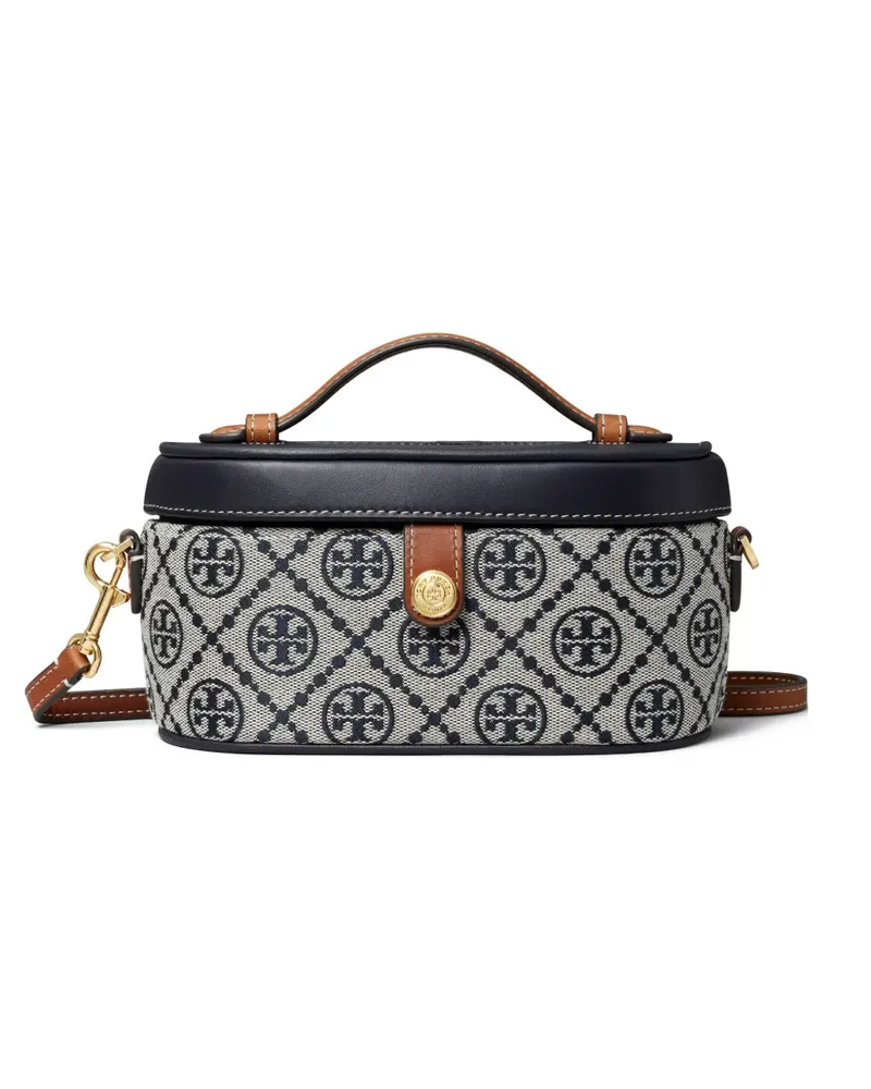 Tory Burch Shopper mit Monogrammmuster - Blau Blau