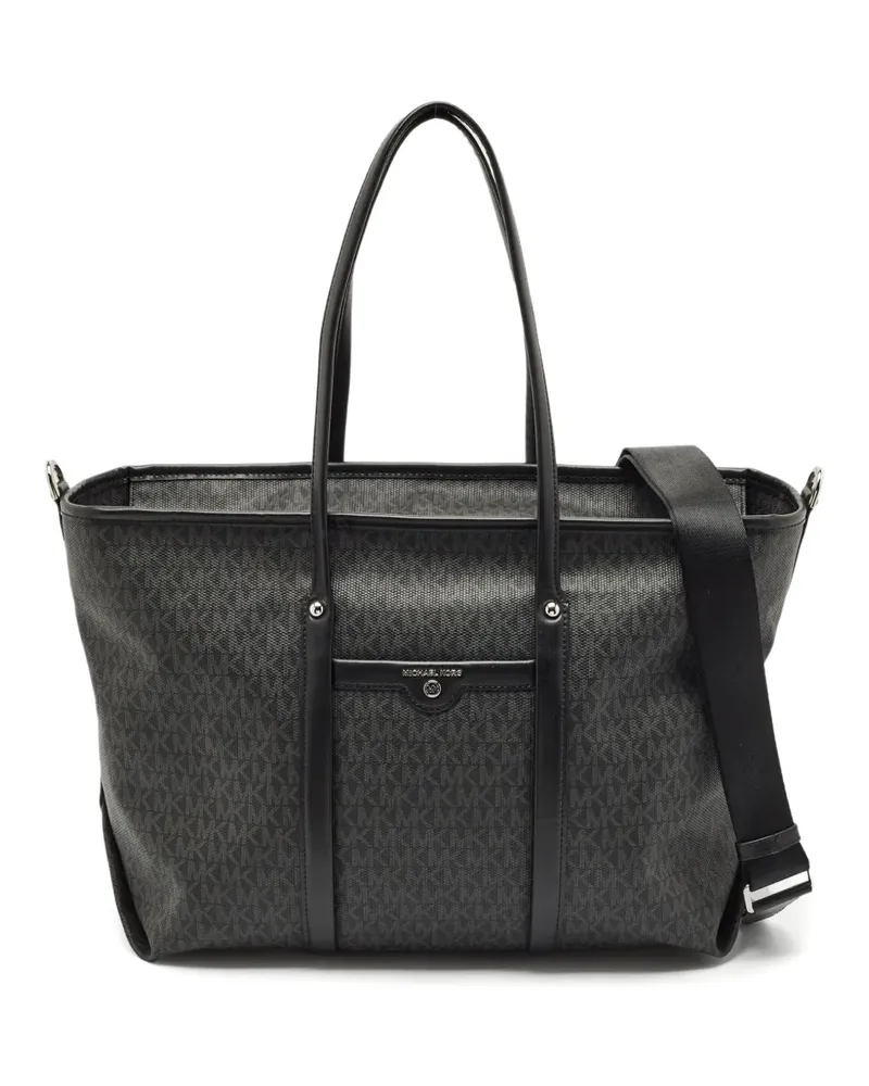 Michael Kors Handtasche mit Monogramm - Schwarz Schwarz