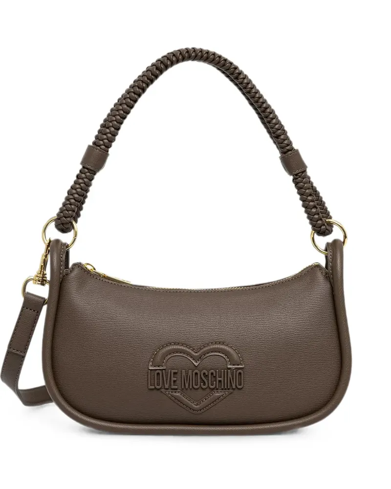 Moschino Geflochtene Tasche - Braun Braun