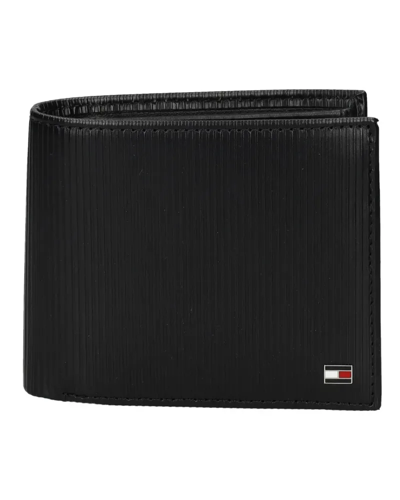 Tommy Hilfiger ribbed wallet - Schwarz Schwarz