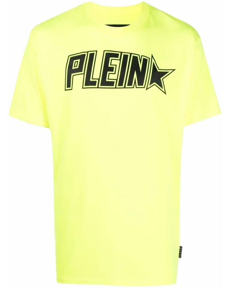 Philipp Plein T-Shirt mit Logo-Print - Gelb Gelb