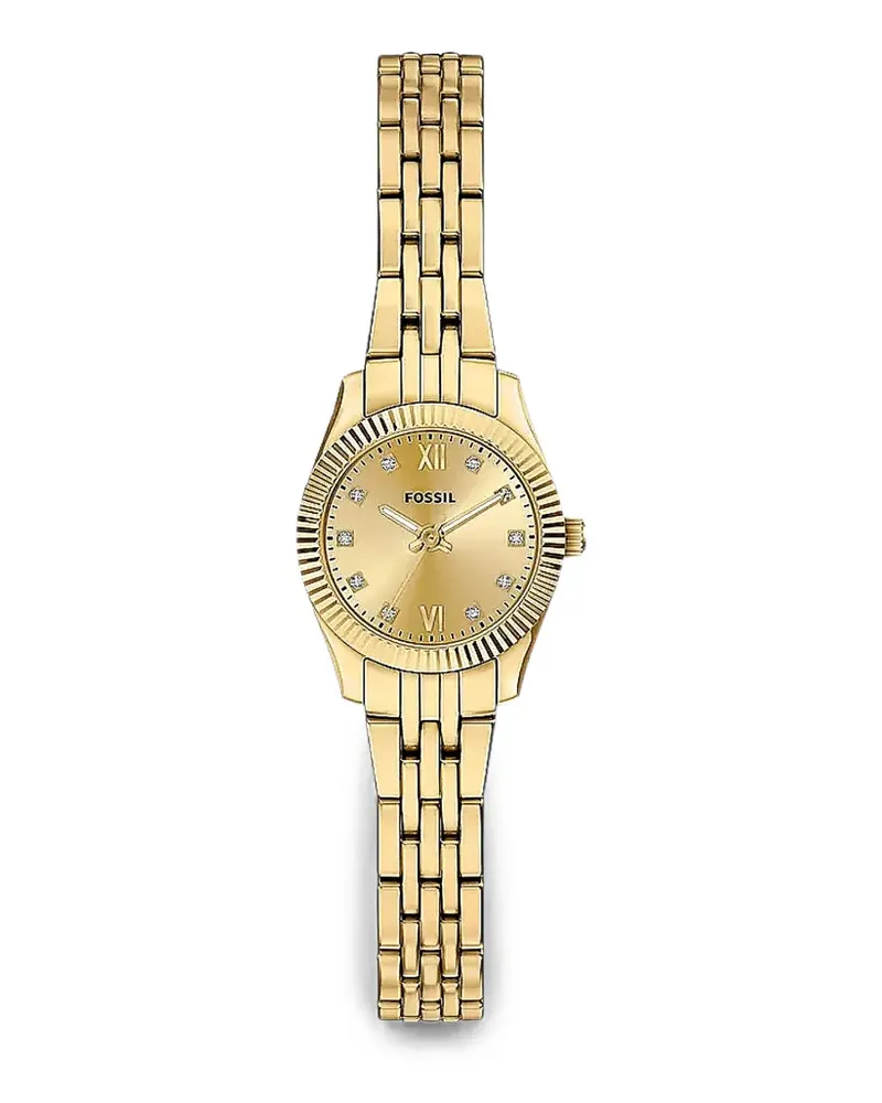 Fossil Scarlette Mini 20mm watch - Gold Gold