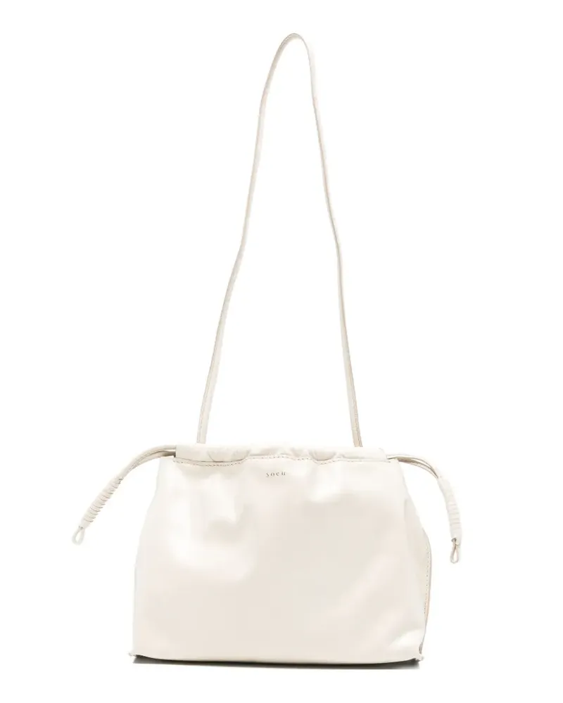 Soeur Suzette leather shoulder bag - Nude Nude