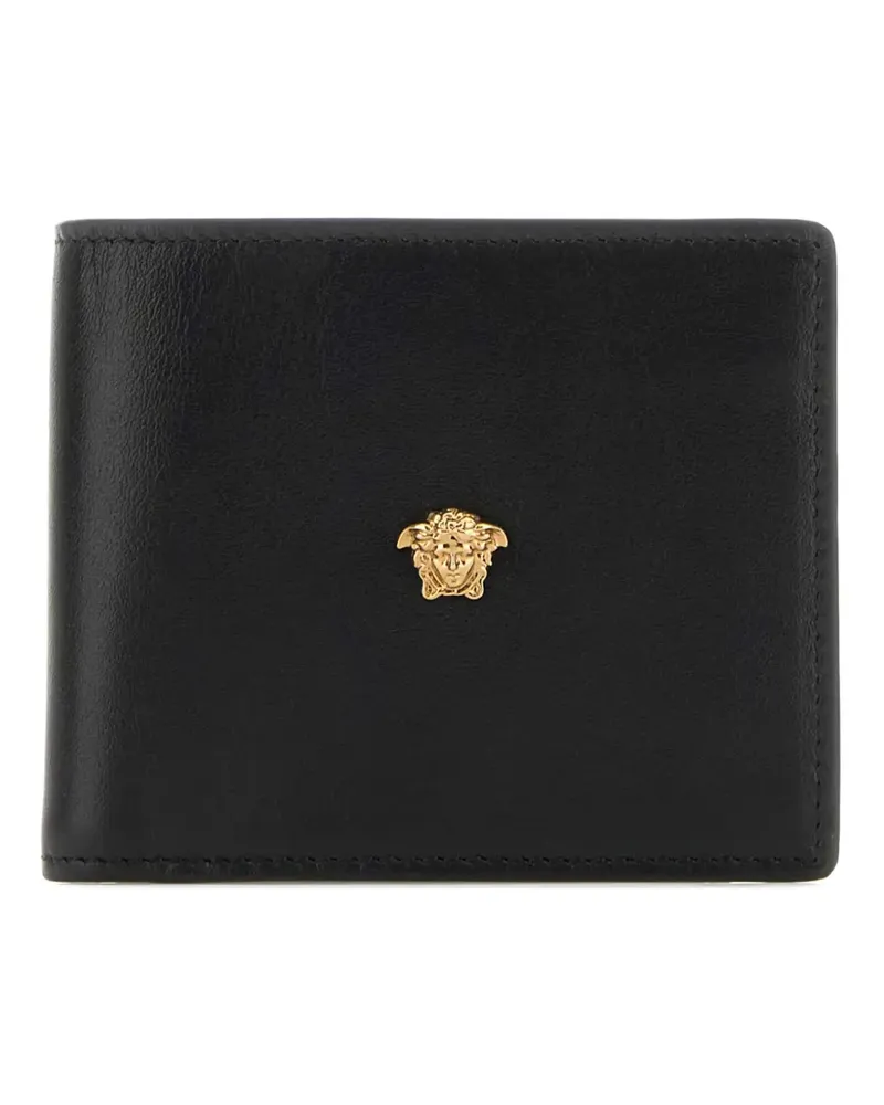 Versace La Medusa leather wallet - Schwarz Schwarz