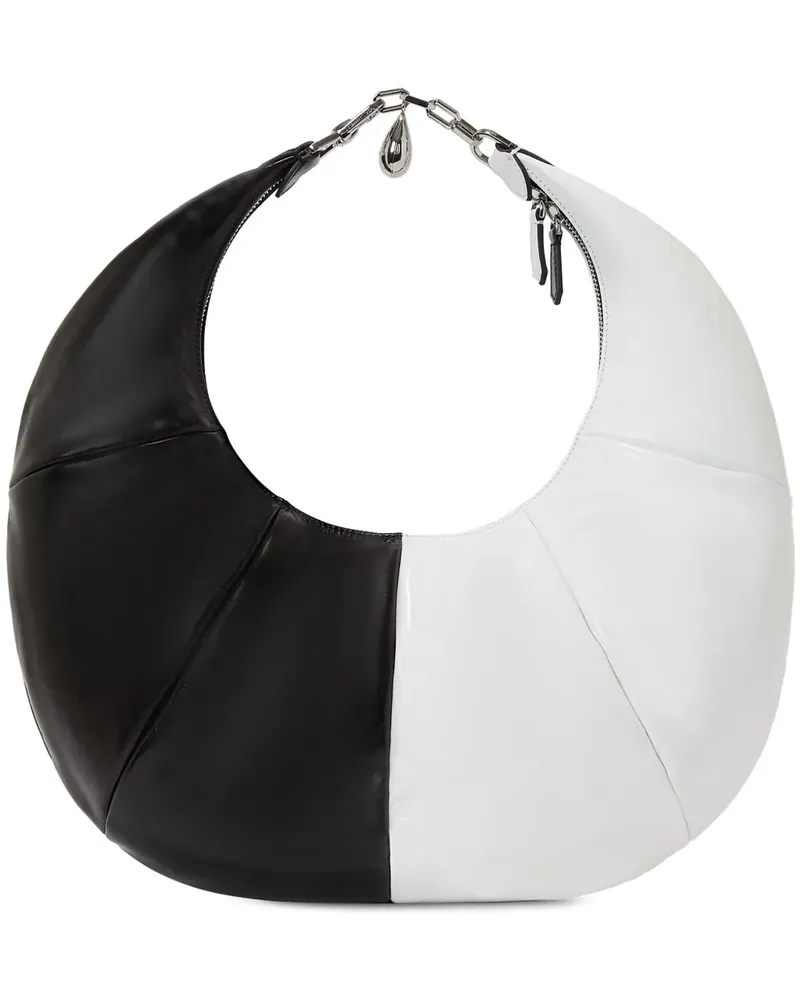 Karl Lagerfeld x Joann große Schultertasche - Weiß Weiß