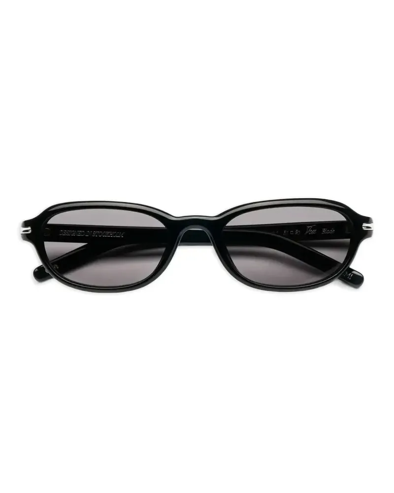 CHIMI Vox oval-frame sunglasses - Schwarz Schwarz