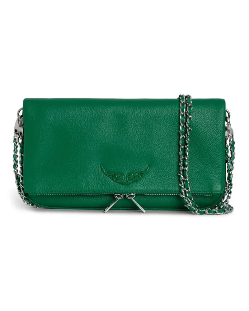 Zadig & Voltaire Rock Clutch Grün