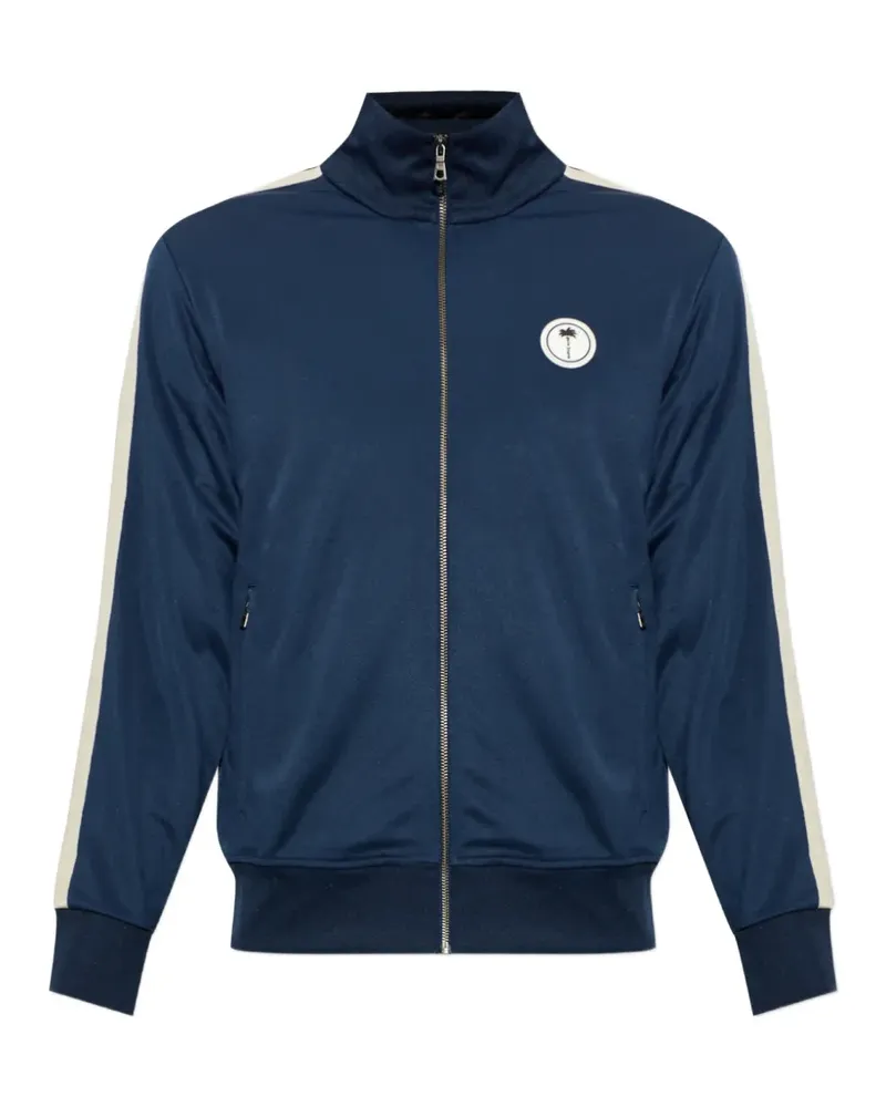 Palm Angels side-stripe sweatshirt - Blau Blau