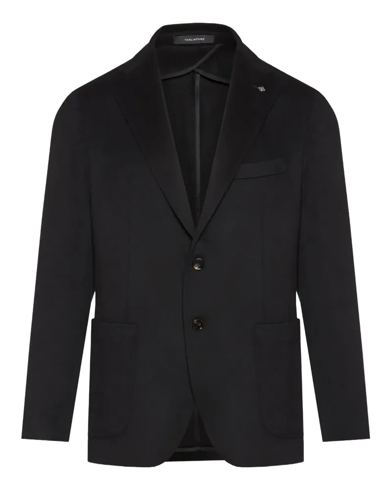 Tagliatore button single-breasted jacket - Schwarz Schwarz