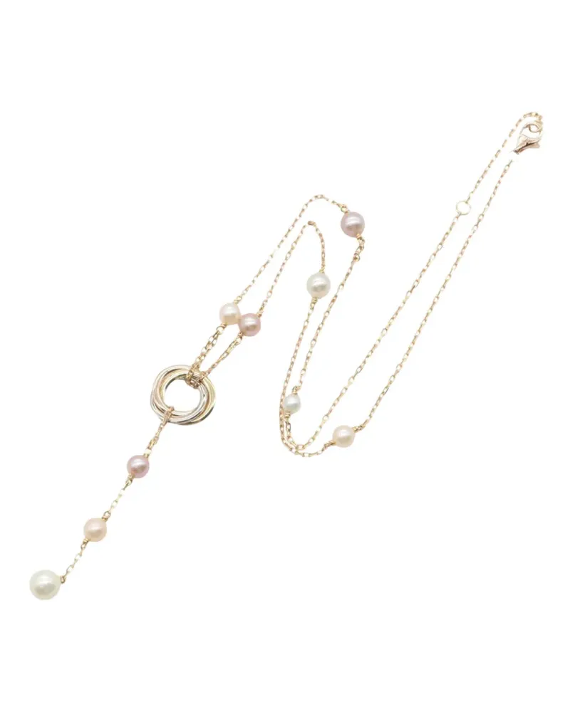 Cartier 2010s Trinity pearl necklace - Gold Gold
