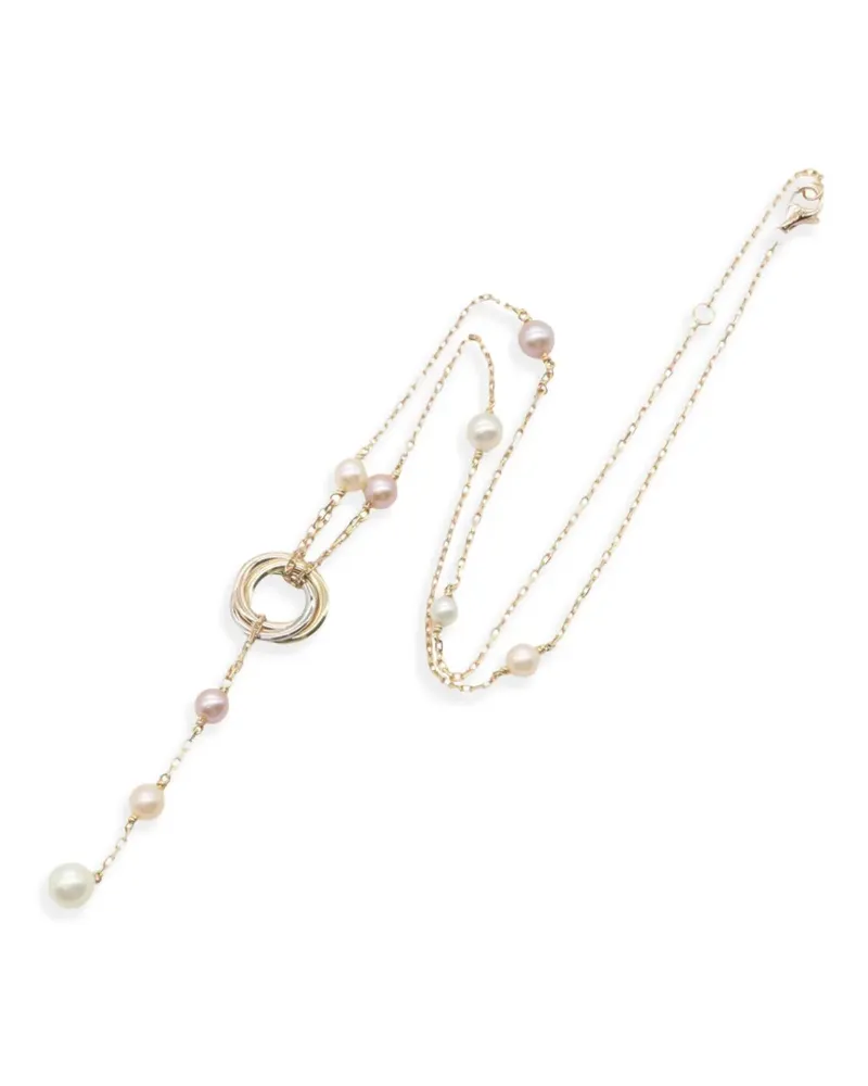 Cartier 2010s Trinity pearl necklace - Gold Gold