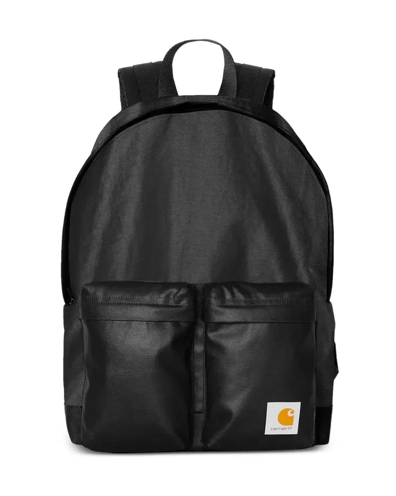 Carhartt WIP Rucksack mit Logo-Patch - Schwarz Schwarz