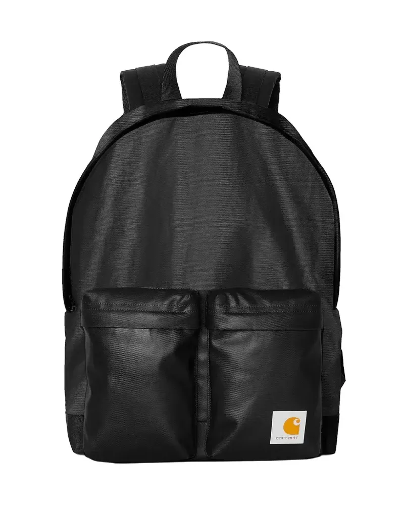 Carhartt WIP Rucksack mit Logo-Patch - Schwarz Schwarz
