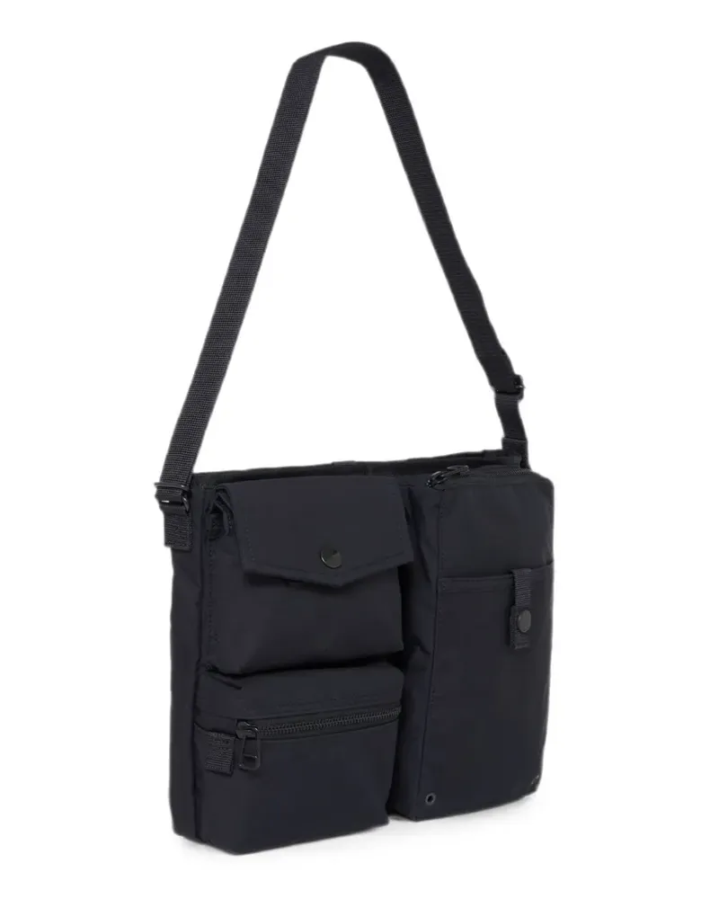 PORTER-YOSHIDA & CO Potr Dissection multiple-pocket shoulder bag - Schwarz Schwarz