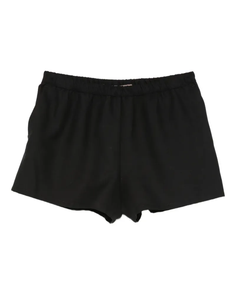 Enza Costa twill shorts - Schwarz Schwarz