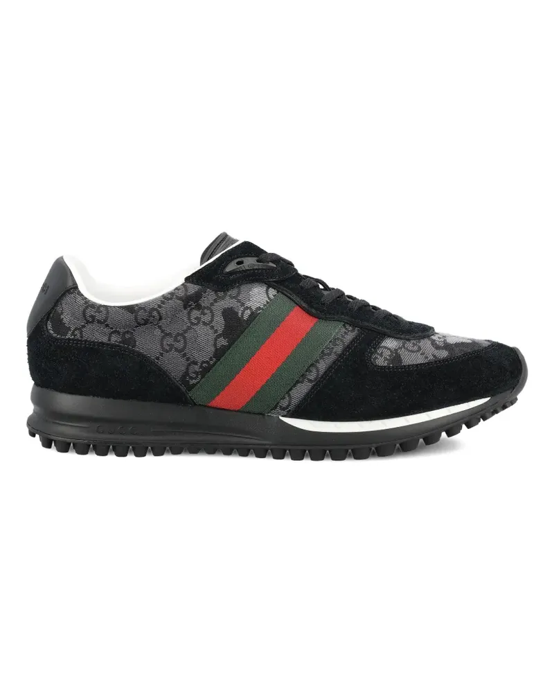 Gucci Sneakers mit Einsätzen - Schwarz Schwarz